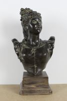 sculpture L'lgante    personnage  bronze  