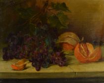 tableau Les fruits Ragot Jules  nature morte  huile toile 19e sicle